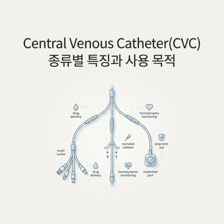 ai thumbnail minimal Central Venous CatheterCVC 종류별 특징과 사용 목적 1785851036