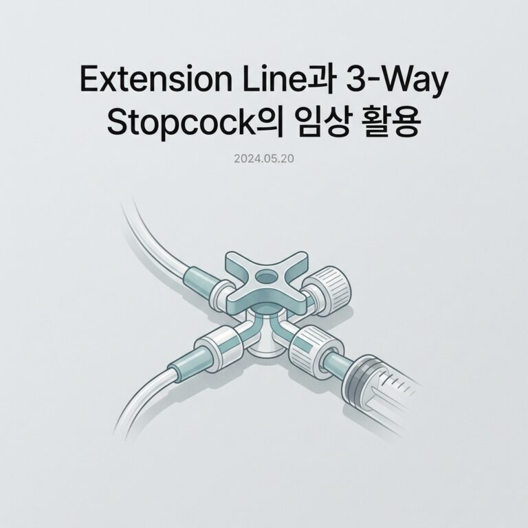 ai thumbnail minimal Extension Line과 3 Way Stopcock의 임상 활용 1785851864
