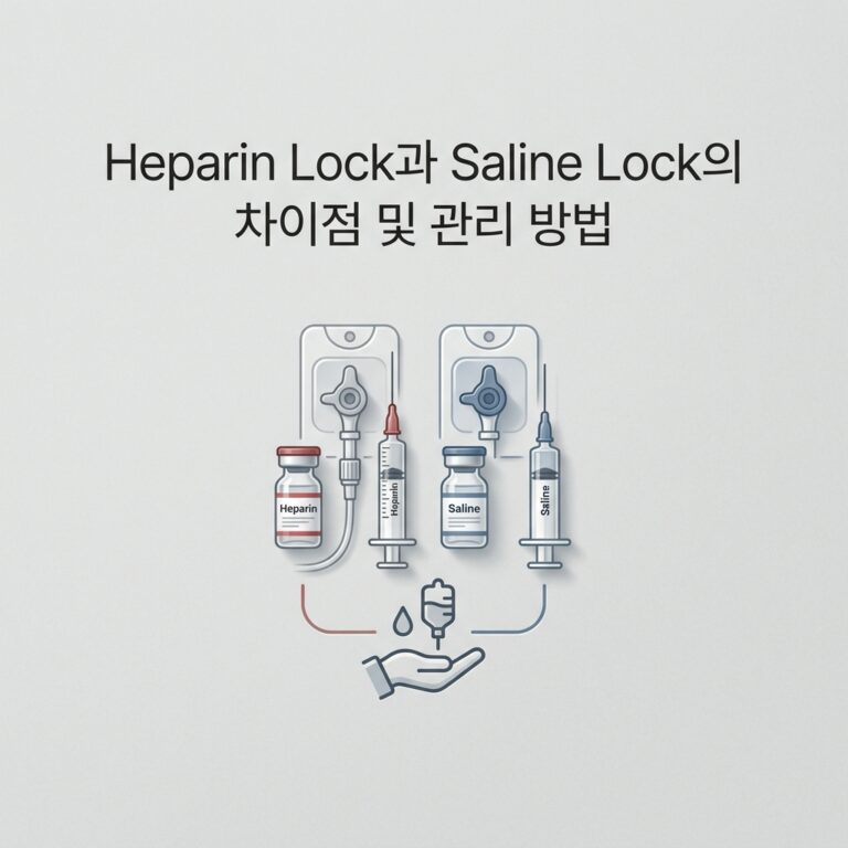 ai thumbnail minimal Heparin Lock과 Saline Lock의 차이점 및 관리 방법 1785851939