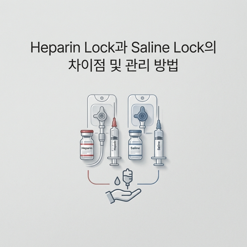 ai thumbnail minimal Heparin Lock과 Saline Lock의 차이점 및 관리 방법 1785851939