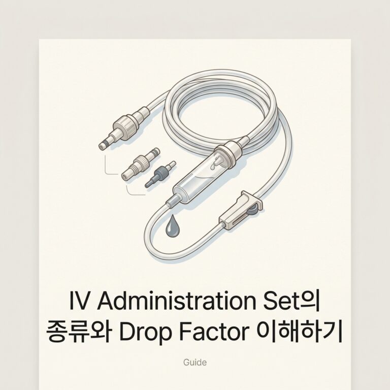ai thumbnail minimal IV Administration Set의 종류와 Drop Factor 이해하기 1785852126
