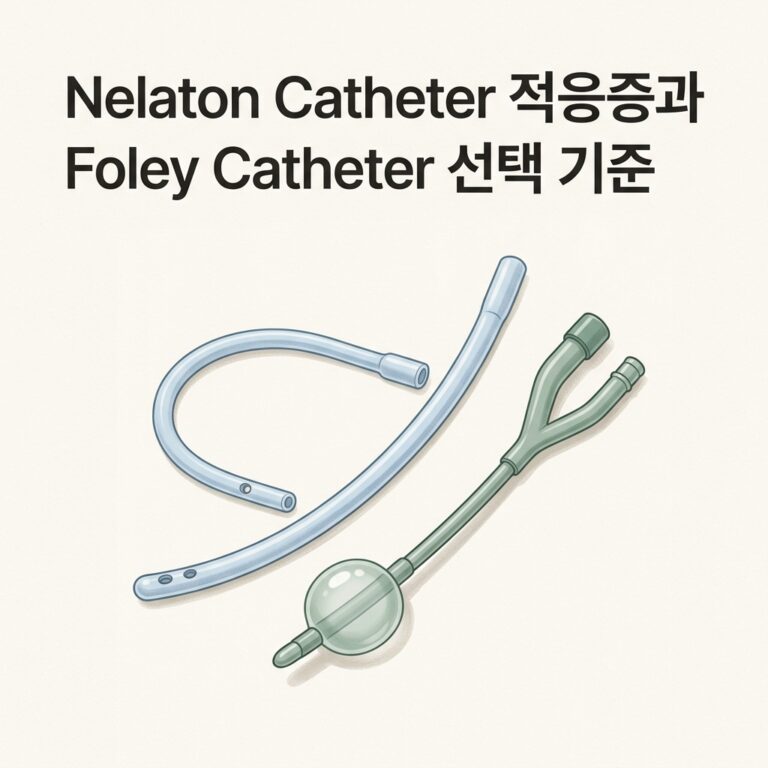 ai thumbnail minimal Nelaton Catheter 적응증과 Foley Catheter 선택 기준 1785850931